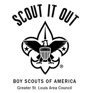 Scout It Out Boy Scouts of America St. Louis Area Council Logo | Poettker Construction