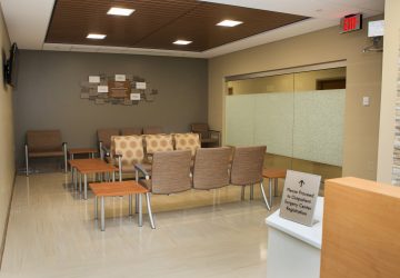 St. Joseph's Hospital Outpatient Surgery & Treatment Center Waiting Room | Poettker Construction