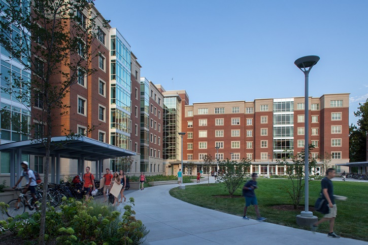 UIUC Ikenberry Commons, Bousfield Hall | Poettker Construction