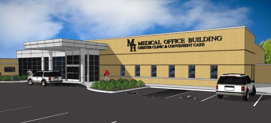 Memorial Hospital Chester Medical Office Building | Poettker Construction