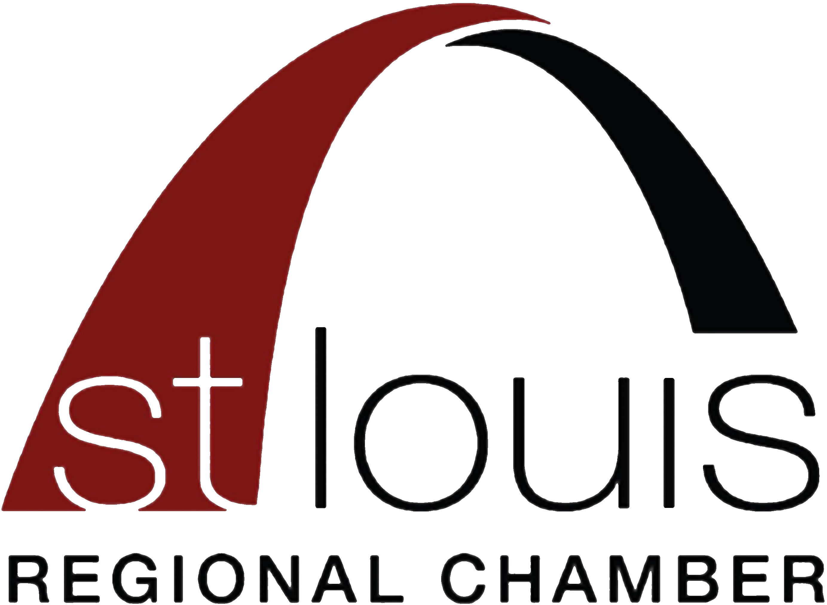 Graphic with the St. Louis Arch