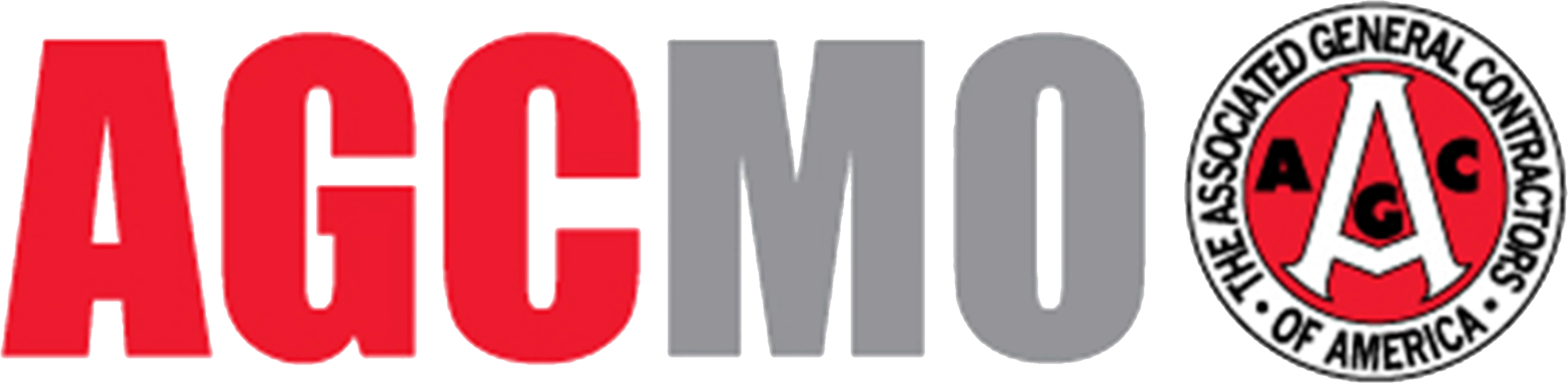 Round emblem with a red background and large white A