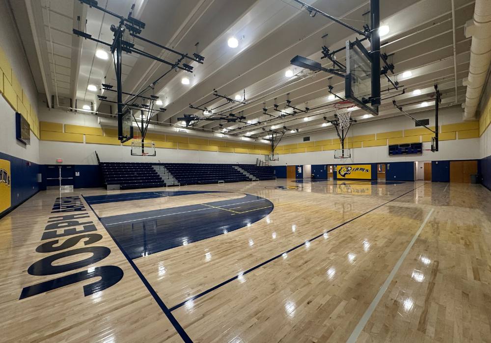 school gymnasium