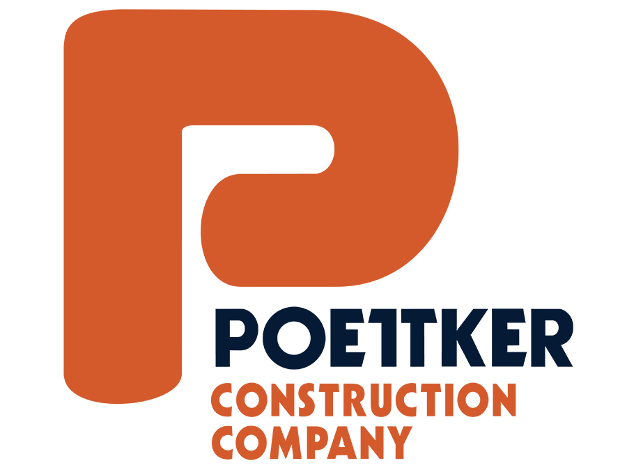 Poettker Construction Company logo from 1982