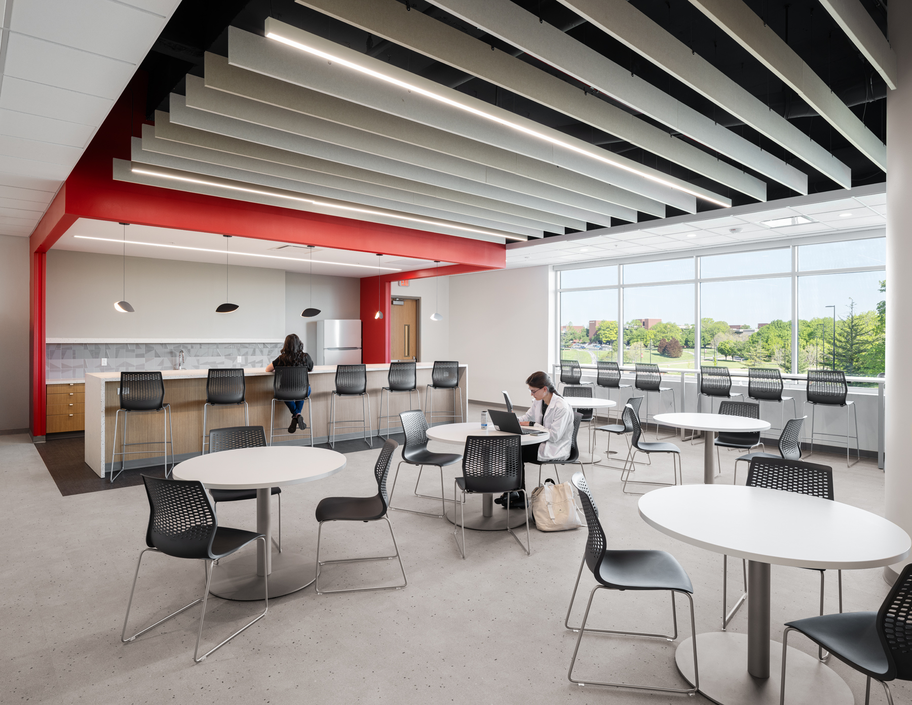 student lounge and break room