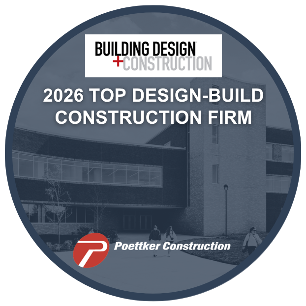 Building Design+Construction logo with the words "2026 Top Design-Build Construction Firm"