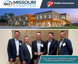 POETTKER WINS QUALITY CONCRETE AWARD