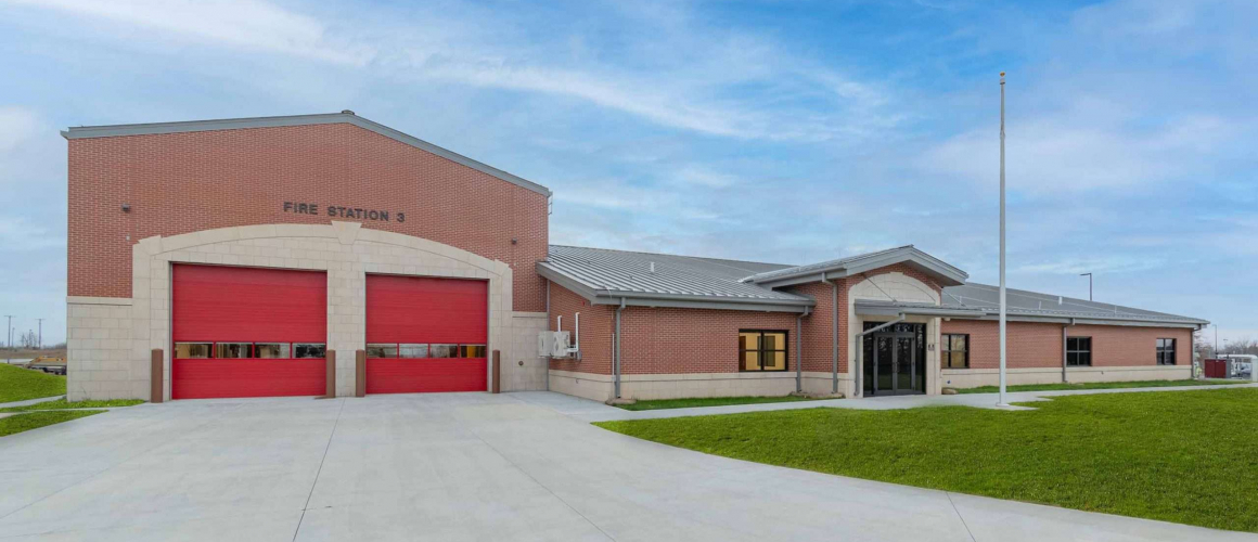 Fort Leonard Wood Fire Station - Portfolio - Poettker Construction